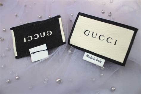 gucci brand tags.